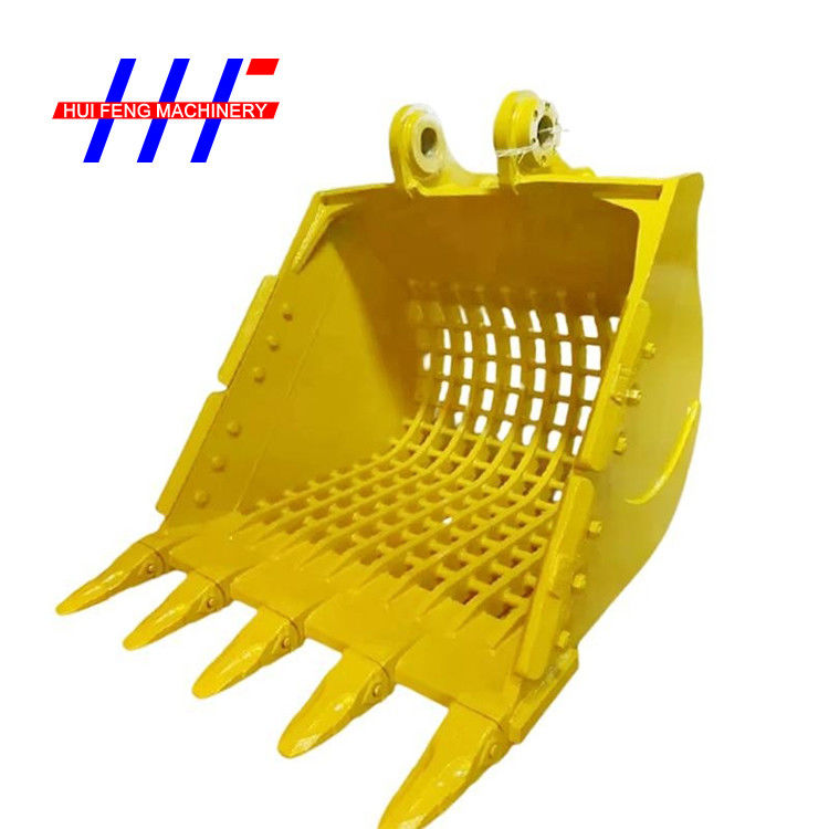 Engineering 7 Cubic Skeleton Skid Steer Bucket Compact Excavator Bucket