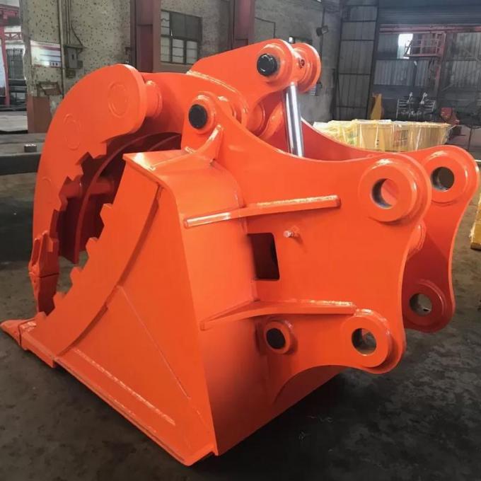 Grabbing Thumb For Backhoe Bucket Hardox 500 Cat Excavator Buckets