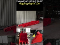 Excavator sliding arm manufacturer for various excavators digging at narrow places