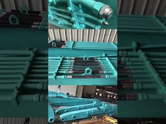 Excavator pile arm pile boom pile driving arm