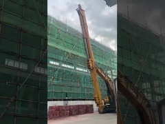 0.4-2.5cbm Excavator Attachment Hydraulic Telescopic Arm With Clamshell Grab