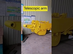 30m Excavator Clamshell Telescopic Arm with Teeth for Grabbing Sand Soil