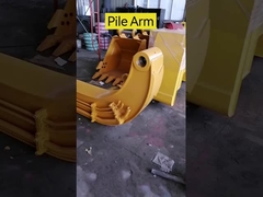 20m 22m Hydraulic Pile Driver Attachment for Excavator Pile Driving Arm
