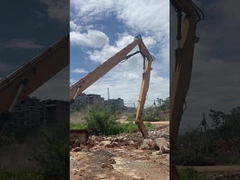 Feedback from Clients: Demolition Work Excavators Long Reach Boom Long Reach Arm