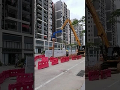 Pile Driver Attachment For Excavators Pile Driver Excavator For Cat 336 Excavator Long Arm