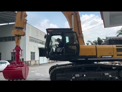 Telescopic Arm for Sale with 1.5cbm Clamshell Bucket 30m 32m Excavator Long Reach Arm