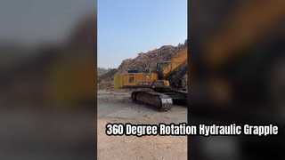 Introduce 360 Degrees Rotation Angle Hydraulic Grapple OEM Services Provided For You