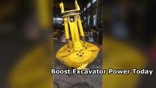 Excavator Clamshell Bucket Excavator Grapple Excavator Grab