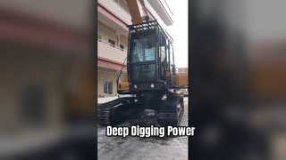 Excavator Sliding Cab Modifying Used for Digging Deep
