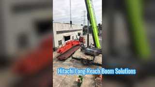 Hitachi Excavator Long Reach Boom Arm: Enhancing Performance in Challenging Environments