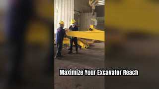 Excavator Long Reach Boom with Bucket Excavator Long Arm