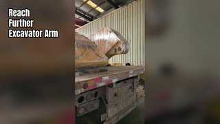 Excavator Long Arm Ready to Send