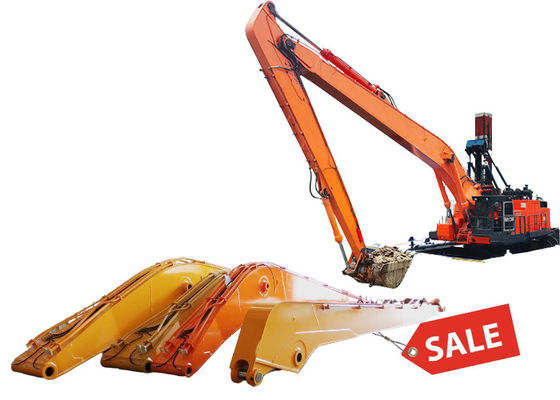 quality  18m Long Reach Excavator Boom Heavy Equipment Long Arm For Cleaning Riverbed factory
