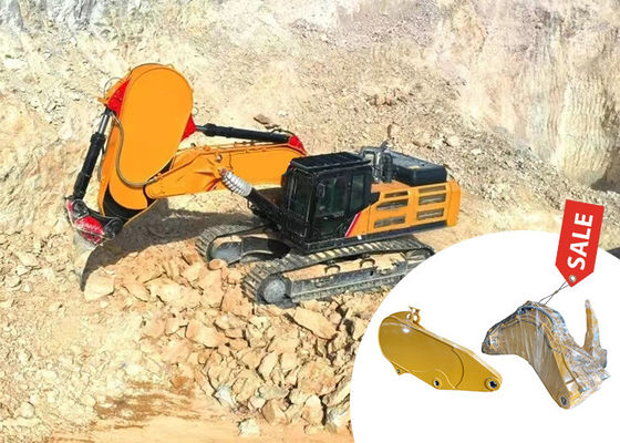 Quality  55 Ton High Strong Excavator Rock Arm , Q355B Material Excavator Ripper Boom factory