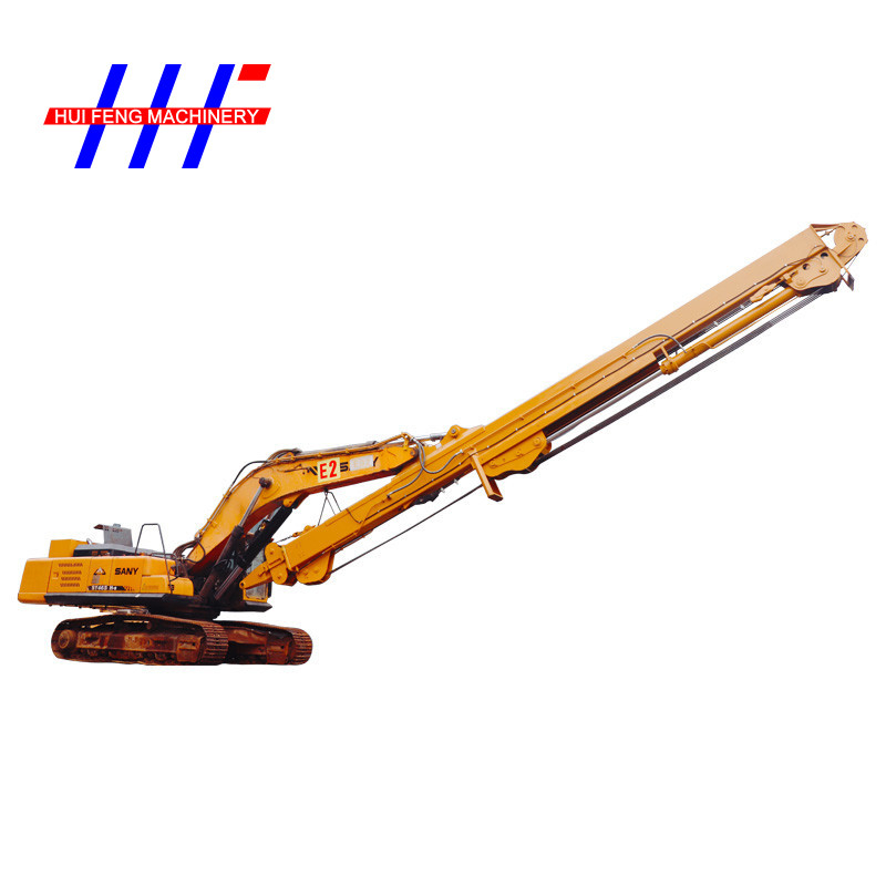 Three Section Inserted 55T  Excavator Telescopic Boom Arm Three Section