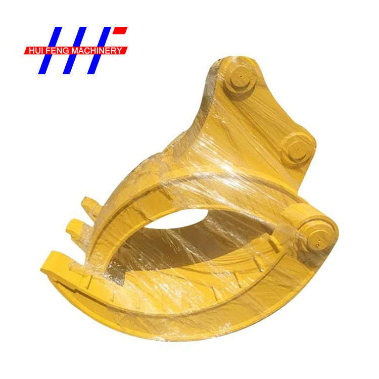 Komatsu PC450 Mechanical Grapple For Tractor 2500 Mm Excavator Rock Grapple