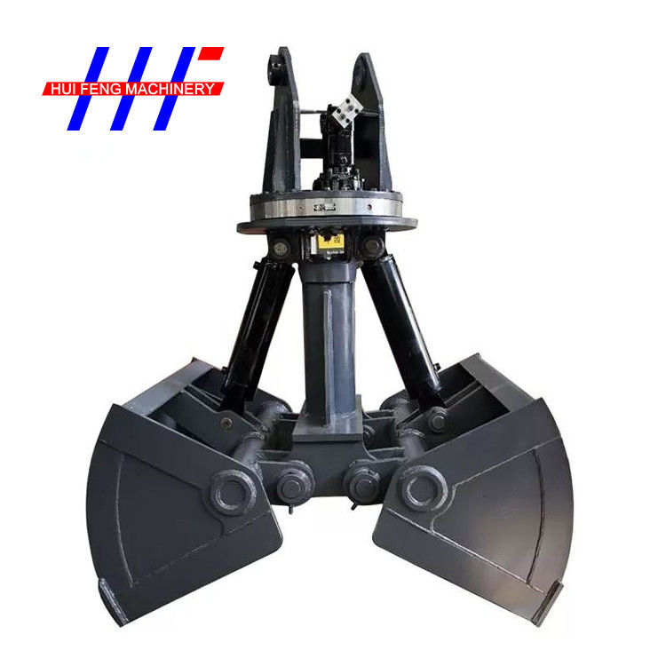 20t Hydraulic Clamshell Bucket For Excavator 360 Degree Rotating