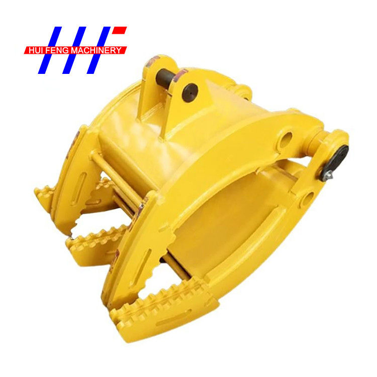 Timber Stone Excavator Grapple Q345B Mini Excavator Tree Grapple