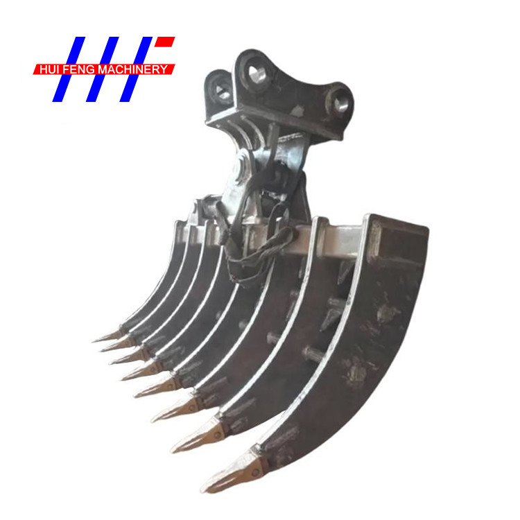 NM360 Land Clearing 1.3mn Excavator Rake Attachment High Reliability