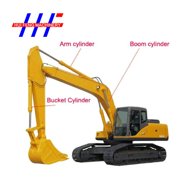 2000mm Hydraulic Cylinders PC60 Backhoe Dipper Cylinder