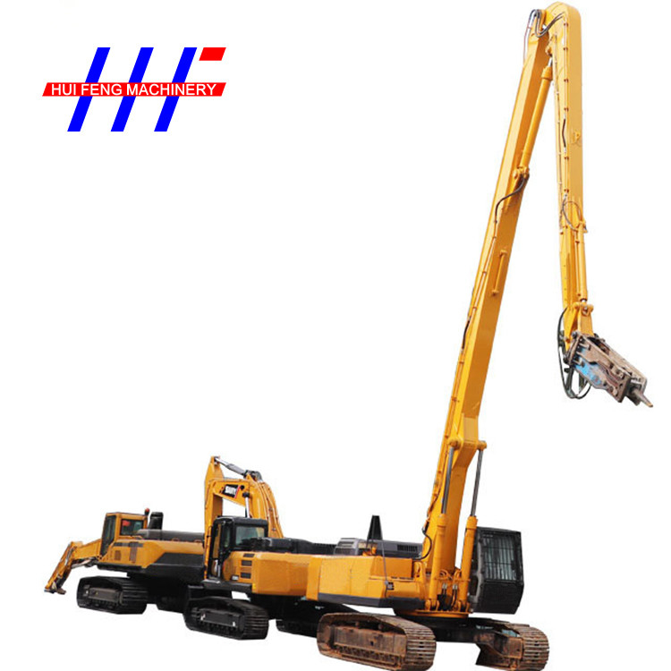 75-89 Ton Excavator Long Arm Stick Boom Excavator ISO9001 CE