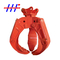 Cylinder 3 Claws Log Grapple For Excavator 4000kg Hydraulic Rock Grab For Excavators