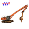 Fondation Construction Excavator Boom Arm Hydraulic Pile Driver HG785