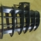 R140 6 Ribs 2000mm Excavator Land Clearing Rakes Dozer Ripper Attachment