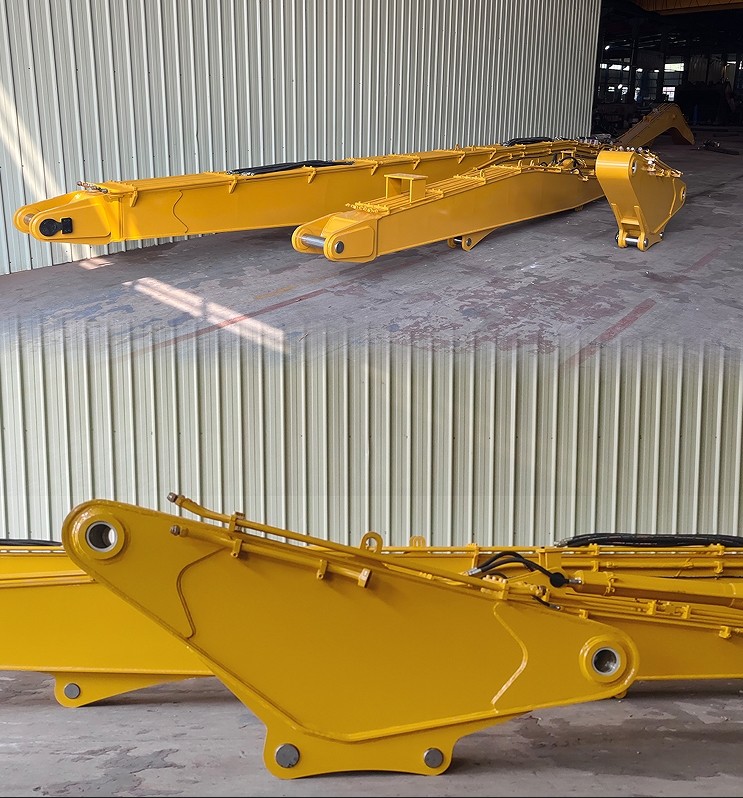 Demolition Arm Model Custom Color Excavator Demolition Long Arm With Hydraulic Shear Breaker