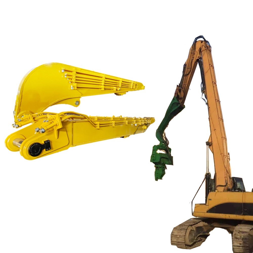 High Strength Excavator Hydraulic 18M Piling Boom and Arm for Sany 650 ...