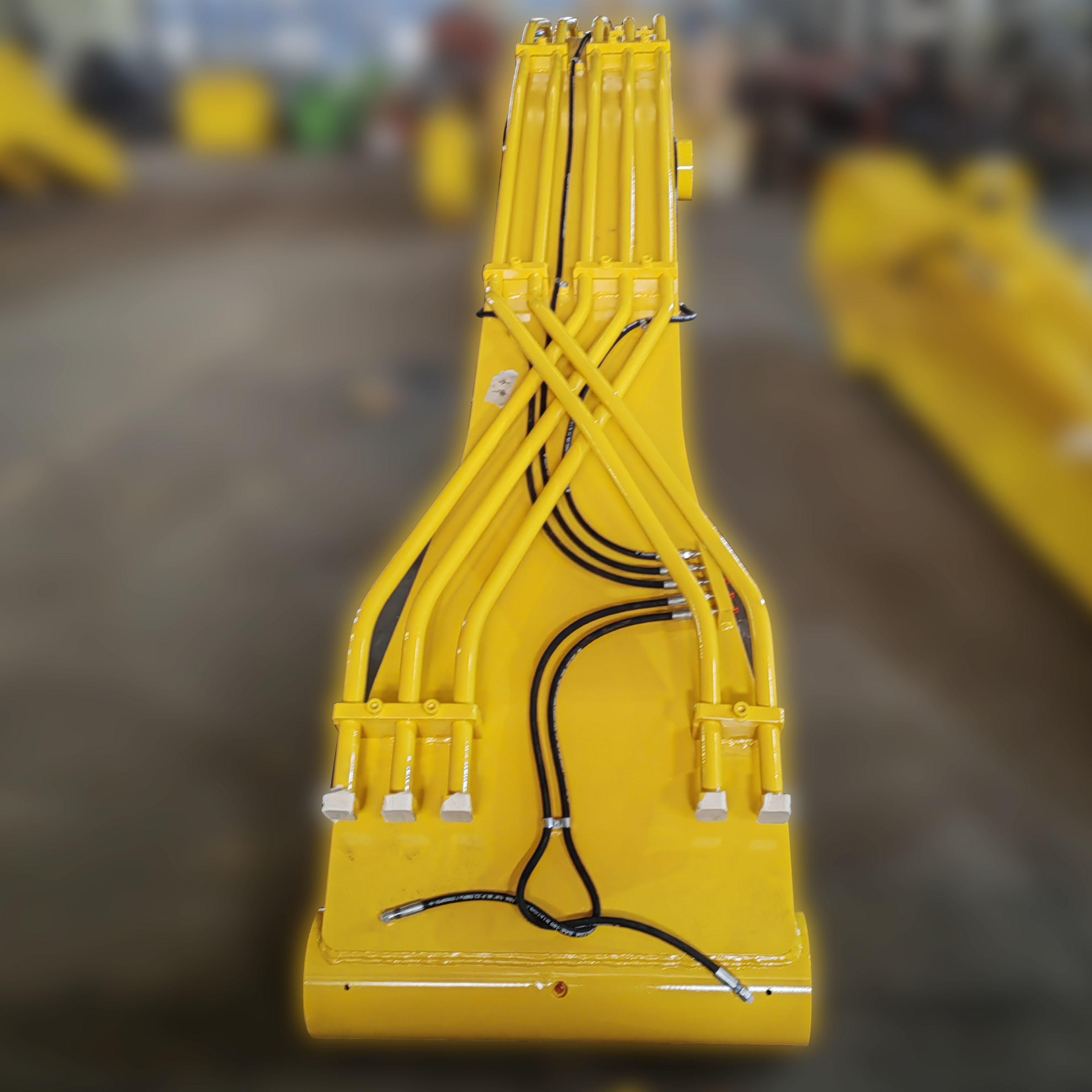 Long-Reach Excavator Arm with Heavy-Duty Stone Grab — Optimal Solution ...