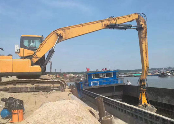 Grab Scrap Metal Material Handler Excavator Arm Q355B Customization Available