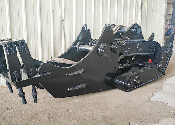 High Strength Mechanical Grapple For Various Excavator Grabbing Wood Log Stone