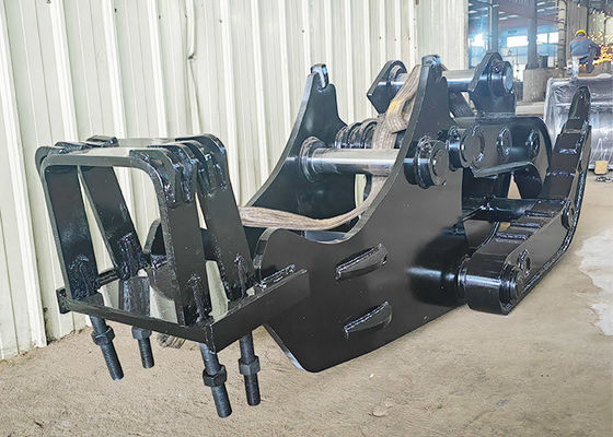 High Strength Mechanical Grapple For Various Excavator Grabbing Wood Log Stone