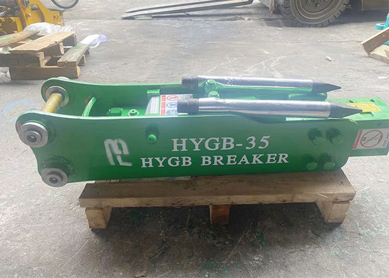 20 Ton 55 Ton Excavator Hydraulic Breaker For Breaking The Rock Road