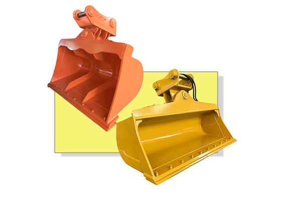 Shaogang Q355B Excavator Tilt Bucket For Digging Sand Soil Silt