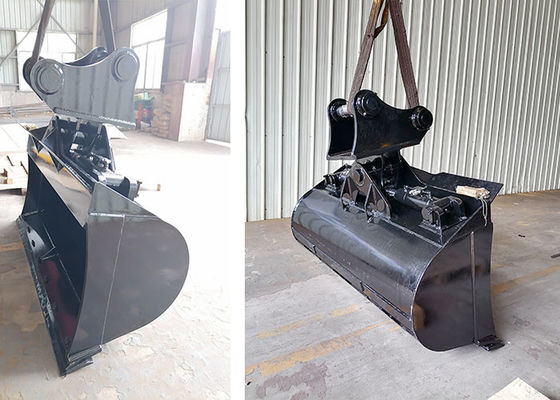 Shaogang Q355B Excavator Tilt Bucket For Digging Sand Soil Silt