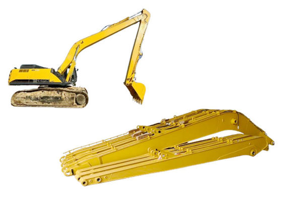 0.4 Cbm Excavator Long Reach Boom With Shaogang Q355B Bucket Cylinder