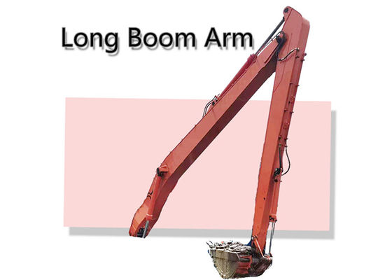 0.4 Cbm Excavator Long Reach Boom With Shaogang Q355B Bucket Cylinder