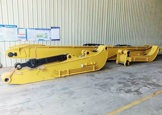 Q355B / Q690D Hydraulic Excavator Pile Driver Boom With 19m Piling Height