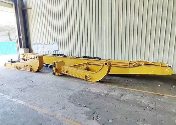 Q355B / Q690D Hydraulic Excavator Pile Driver Boom With 19m Piling Height