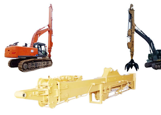 OEM Strong Hydraulic Excavator Arm Telescopic Boom Extends Up To 32 Meters