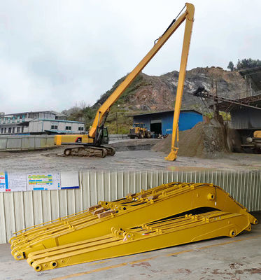 Excavator Long Reach Boom Digger Long Arm Q355B Material For Digging Sand