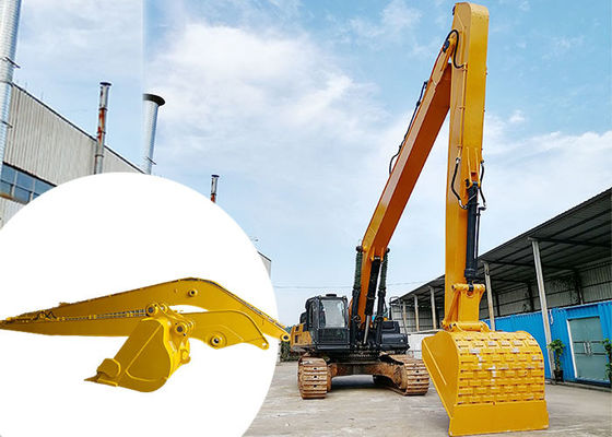 Excavator Long Reach Boom Digger Long Arm Q355B Material For Digging Sand