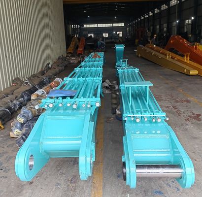 Durable 20-45tons Excavator 18-Meter 2-Section Demolition Boom for Building Demolition Work，Q355B Excavator Attachment