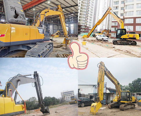 12M Excavator Telescopic Long Arm Extended Boom For Cat Hitachi Komatsu