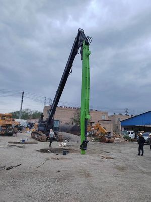Custom Long Reach Hydraulic Boom Arm For High Reach Demolition Excavator
