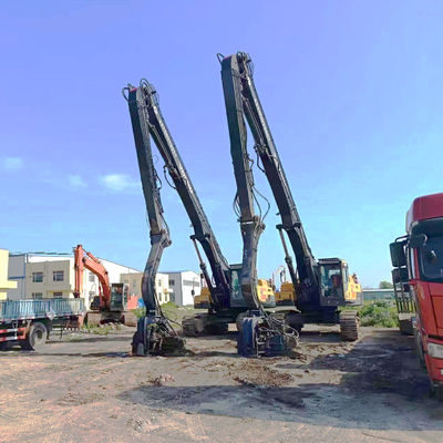 Excavator long reach Vibrating Pile Driving Arm For Construction Piling Solutions