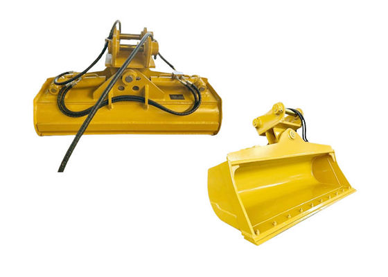 Shaogang Q355B Excavator Tilt Bucket For Digging Sand Soil Silt