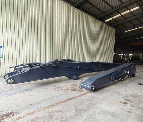 Customized Color Excavator Pile Driving Boom Arm With Hammer Auger Attachment